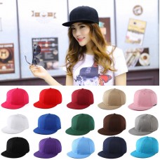 14 Color Blank Adjustable Flat Bill Plain Snapback Hats Caps Fitted Baseball Cap  eb-42884103